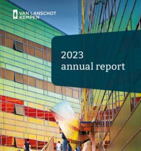 Cover of the Van Lanschot Kempen 2023 annual report