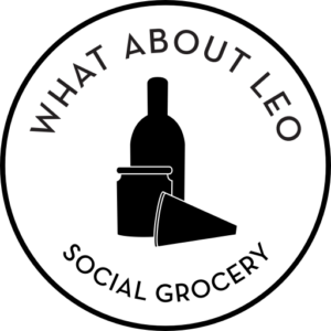What About Leo social grocery logo
